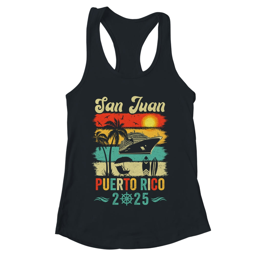 Family Vacation Puerto Rico San Juan 2025 Beach Summer Shirt & Tank Top | teecentury