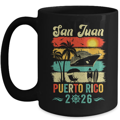 Family Vacation Puerto Rico San Juan 2026 Beach Summer Mug | teecentury
