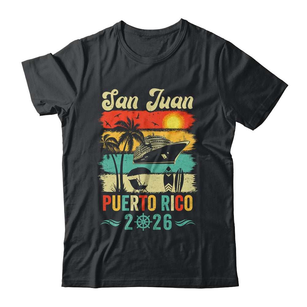 Family Vacation Puerto Rico San Juan 2026 Beach Summer Shirt & Tank Top | teecentury