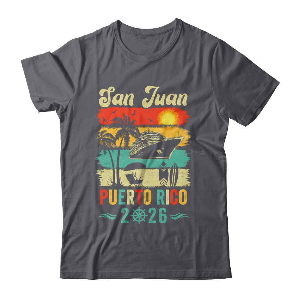 Family Vacation Puerto Rico San Juan 2026 Beach Summer Shirt & Tank Top | teecentury