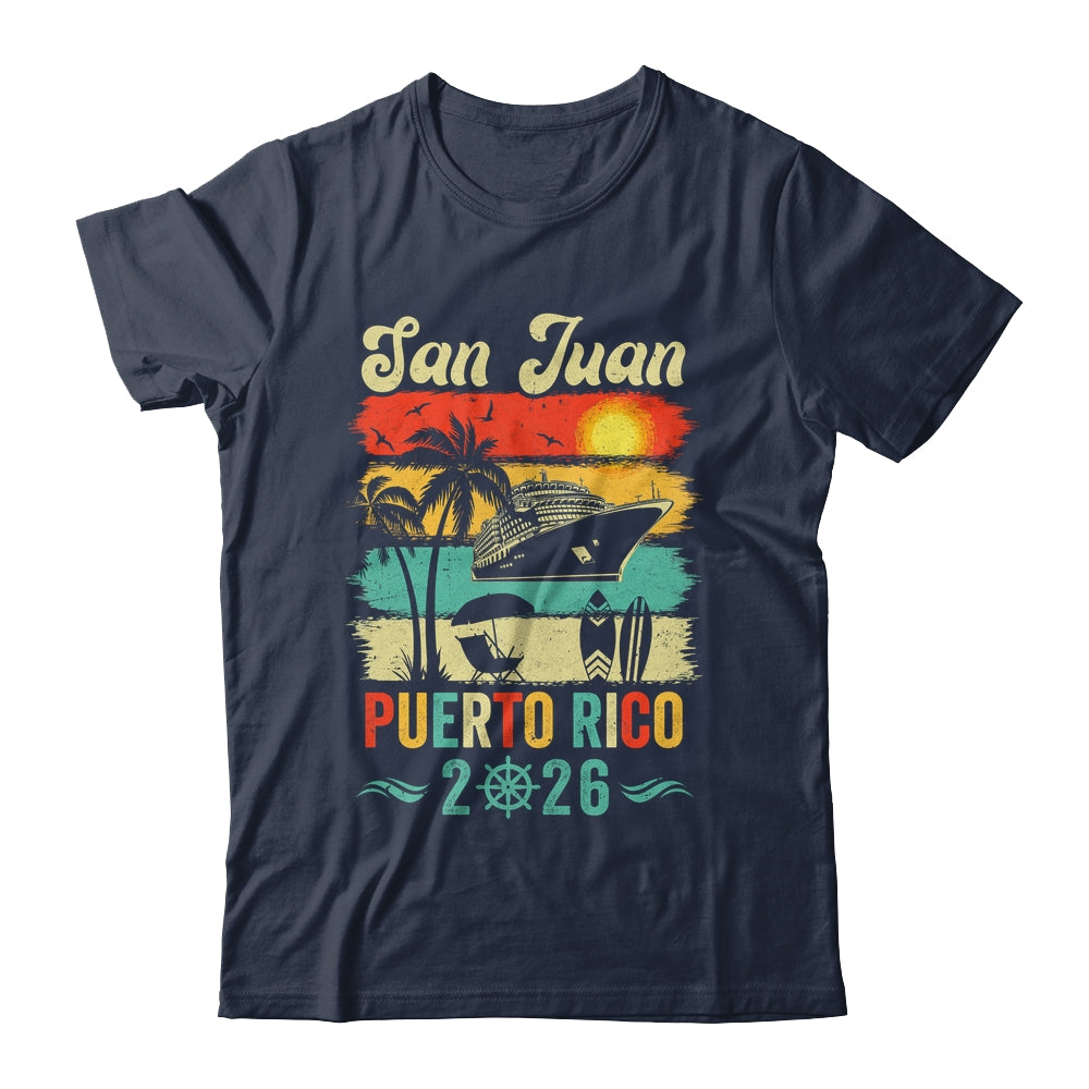 Family Vacation Puerto Rico San Juan 2026 Beach Summer Shirt & Tank Top | teecentury