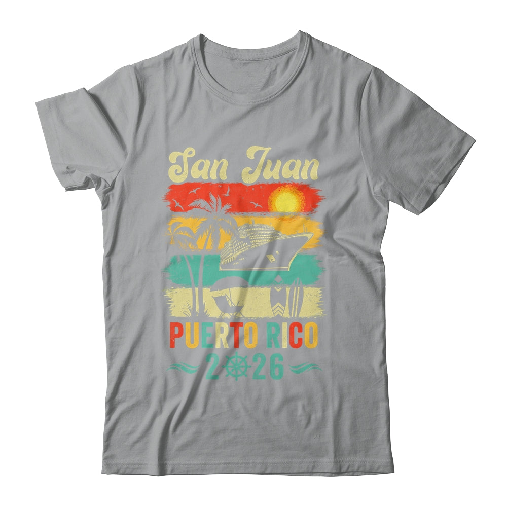 Family Vacation Puerto Rico San Juan 2026 Beach Summer Shirt & Tank Top | teecentury