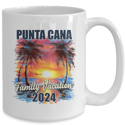 Family Vacation Punta Cana 2024 Summer Trip Matching Mug | teecentury