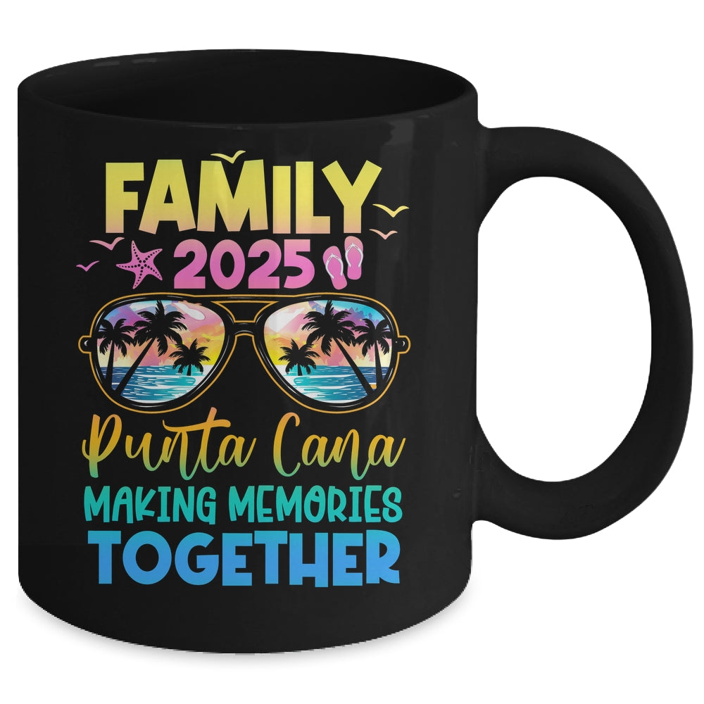 Family Vacation Punta Cana 2025 Summer Holiday Matching Mug | teecentury