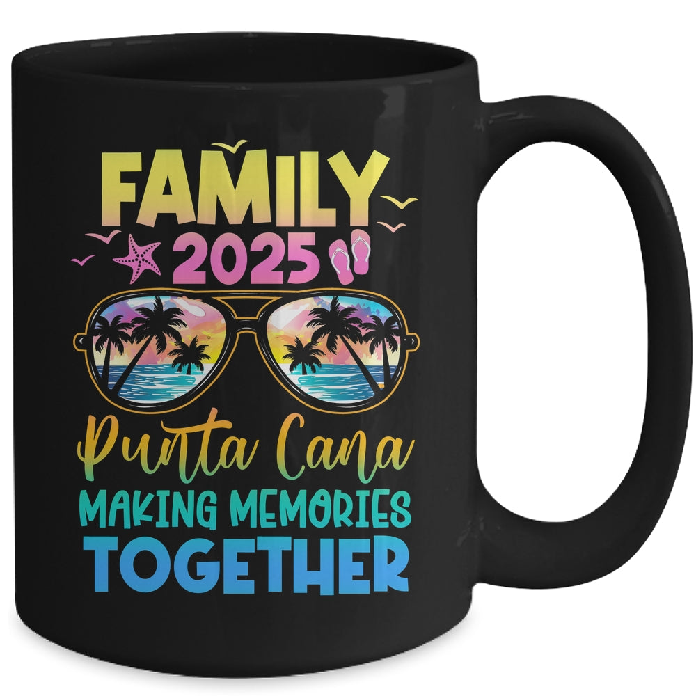 Family Vacation Punta Cana 2025 Summer Holiday Matching Mug | teecentury