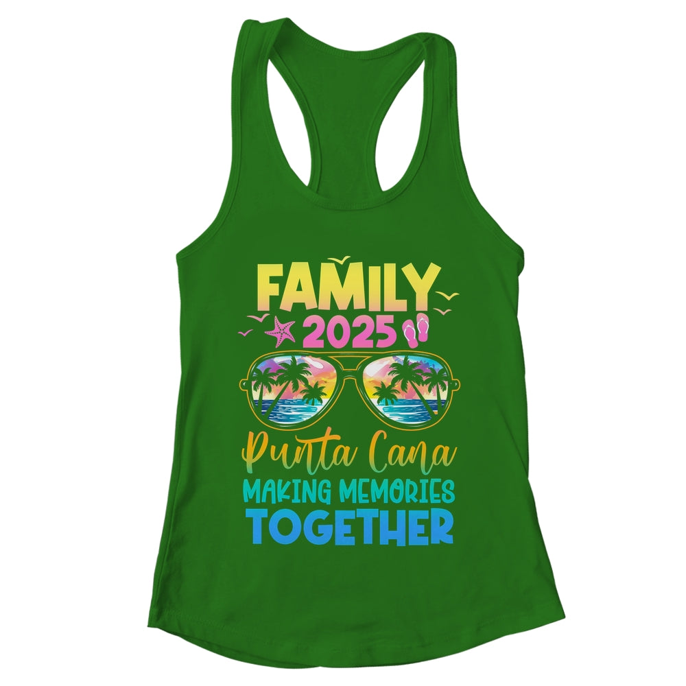 Family Vacation Punta Cana 2025 Summer Holiday Matching Shirt & Tank Top | teecentury
