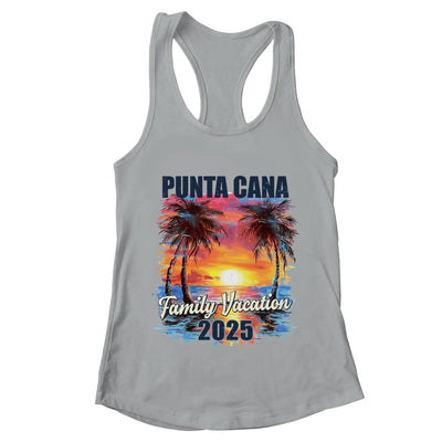 Family Vacation Punta Cana 2025 Summer Trip Matching Shirt & Tank Top | teecentury