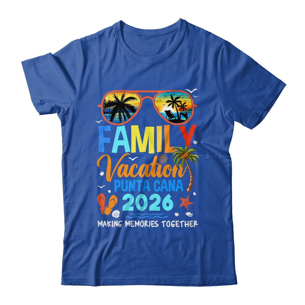 Family Vacation Punta Cana 2026 Family Vacation Together Shirt & Tank Top | teecentury