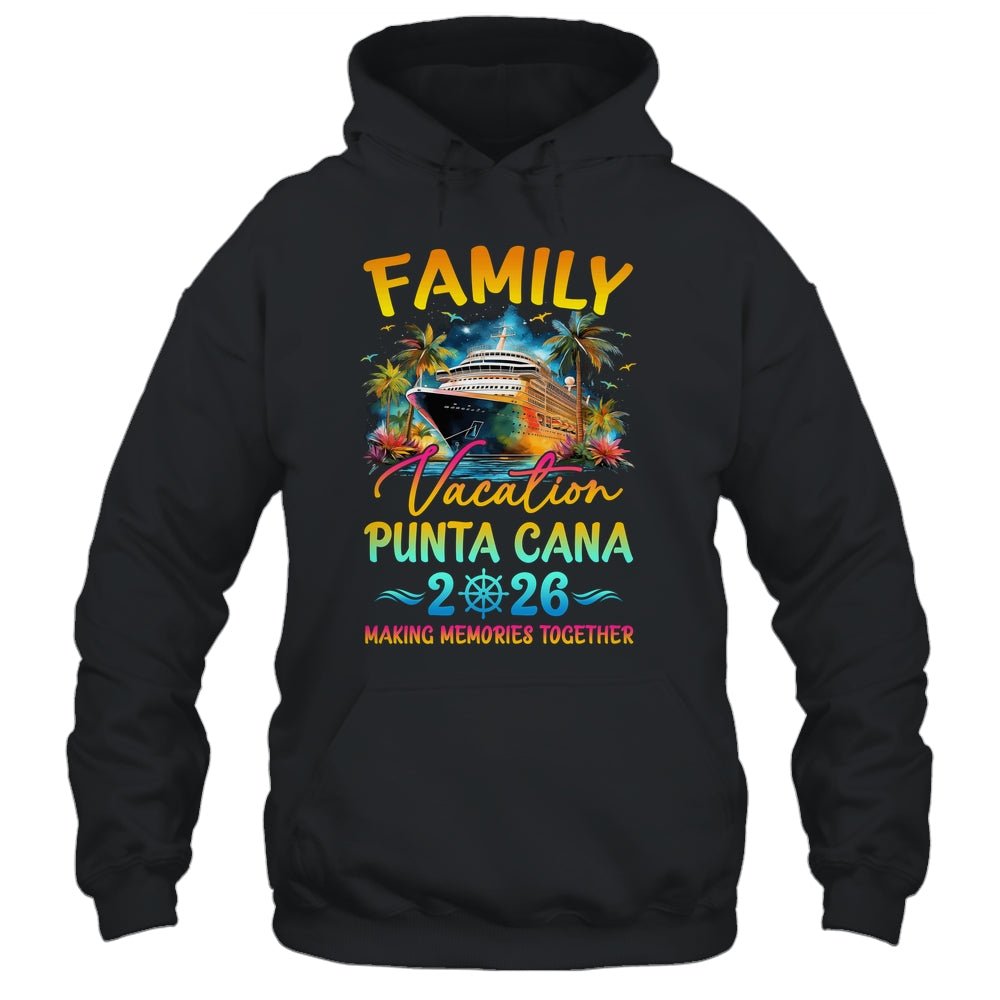 Family Vacation Punta Cana 2026 Matching Group Summer Shirt & Tank Top | teecentury