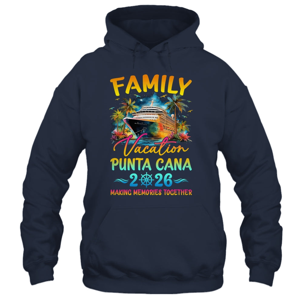 Family Vacation Punta Cana 2026 Matching Group Summer Shirt & Tank Top | teecentury