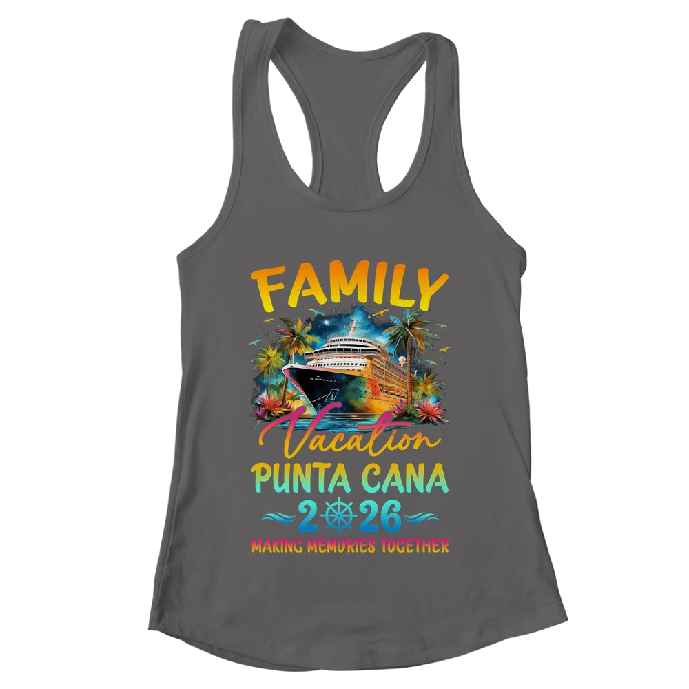 Family Vacation Punta Cana 2026 Matching Group Summer Shirt & Tank Top | teecentury