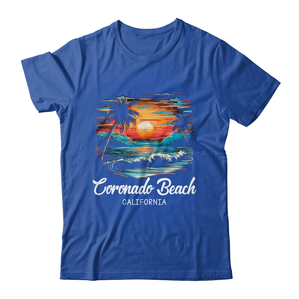 Family Vacation Retro Sunset California Coronado Beach Shirt & Tank Top | teecentury