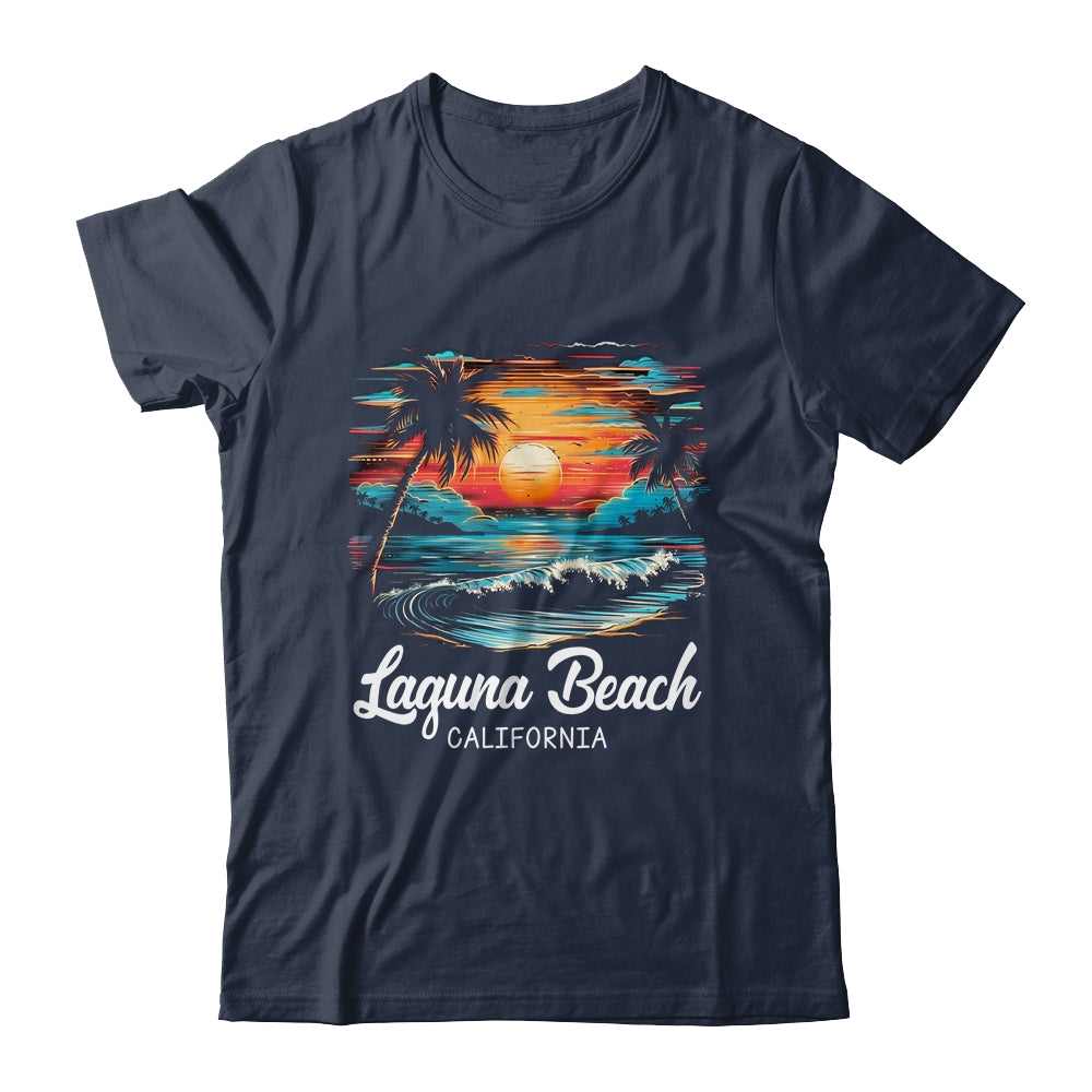 Family Vacation Retro Sunset California Laguna Beach Shirt & Tank Top | teecentury
