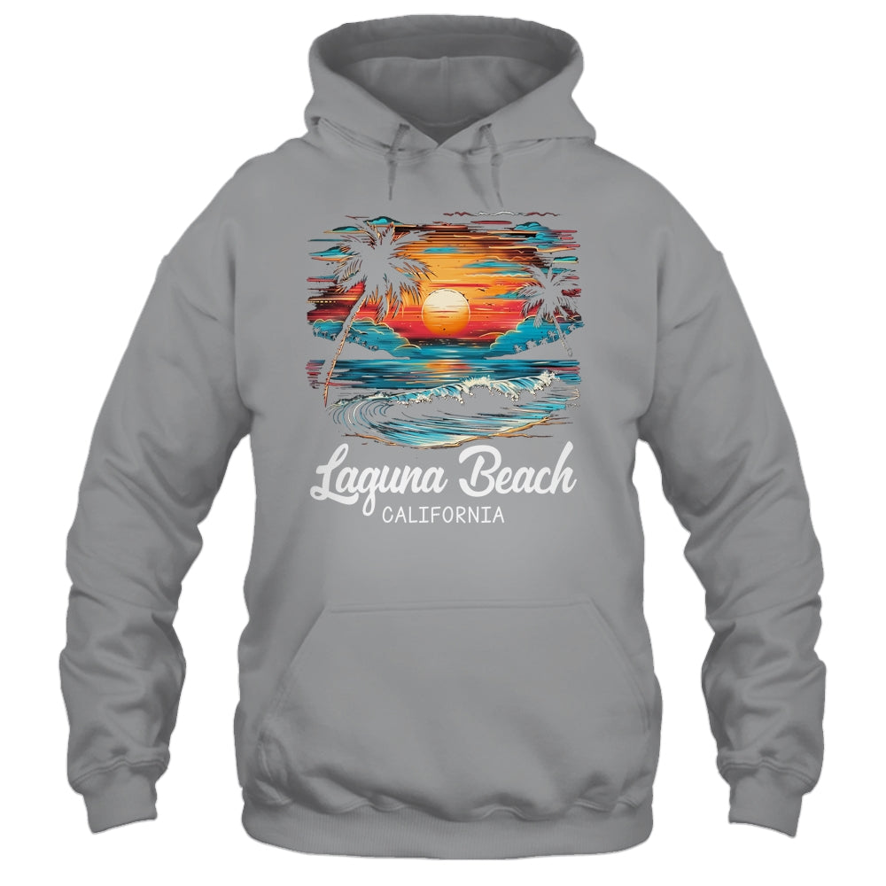 Family Vacation Retro Sunset California Laguna Beach Shirt & Tank Top | teecentury