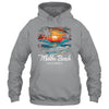 Family Vacation Retro Sunset Carolina Malibu Beach Shirt & Tank Top | teecentury