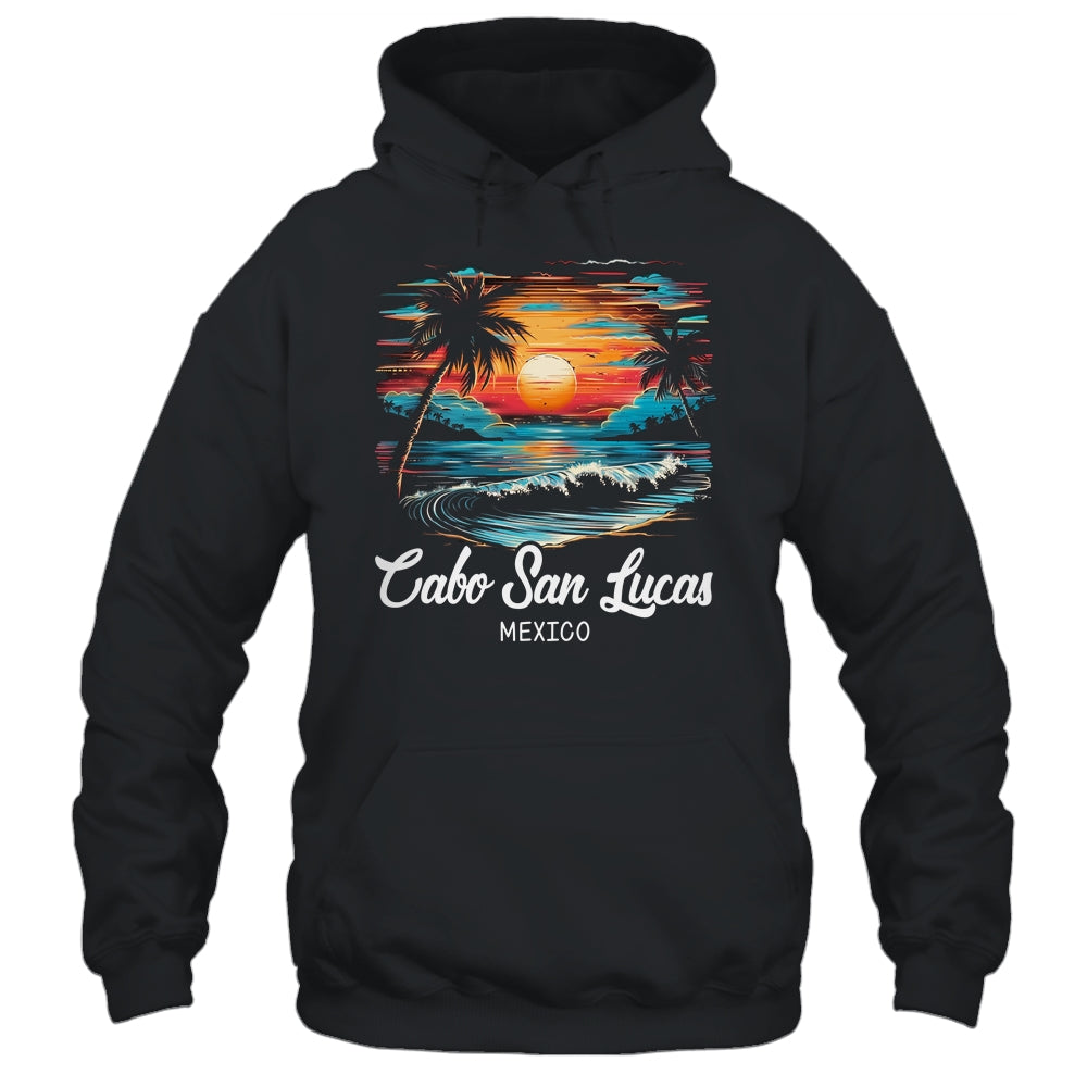 Family Vacation Retro Sunset Mexico Cabo San Lucas Shirt & Tank Top | teecentury