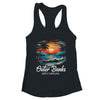 Family Vacation Retro Sunset North Carolina Outer Banks Shirt & Tank Top | teecentury