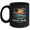 Family Vacation Retro Sunset Punta Cana Dominican Republic Mug | teecentury