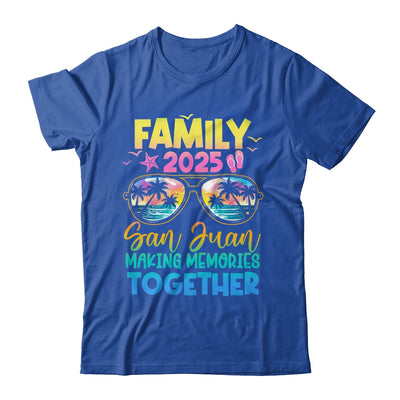 Family Vacation San Juan 2025 Summer Holiday Matching Shirt & Tank Top | teecentury