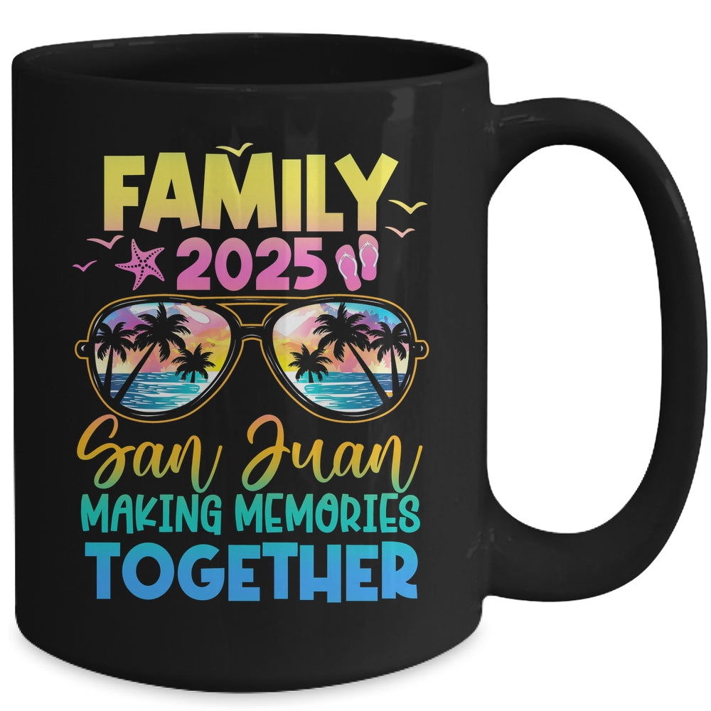 Family Vacation San Juan 2025 Summer Holiday Matching Mug | teecentury