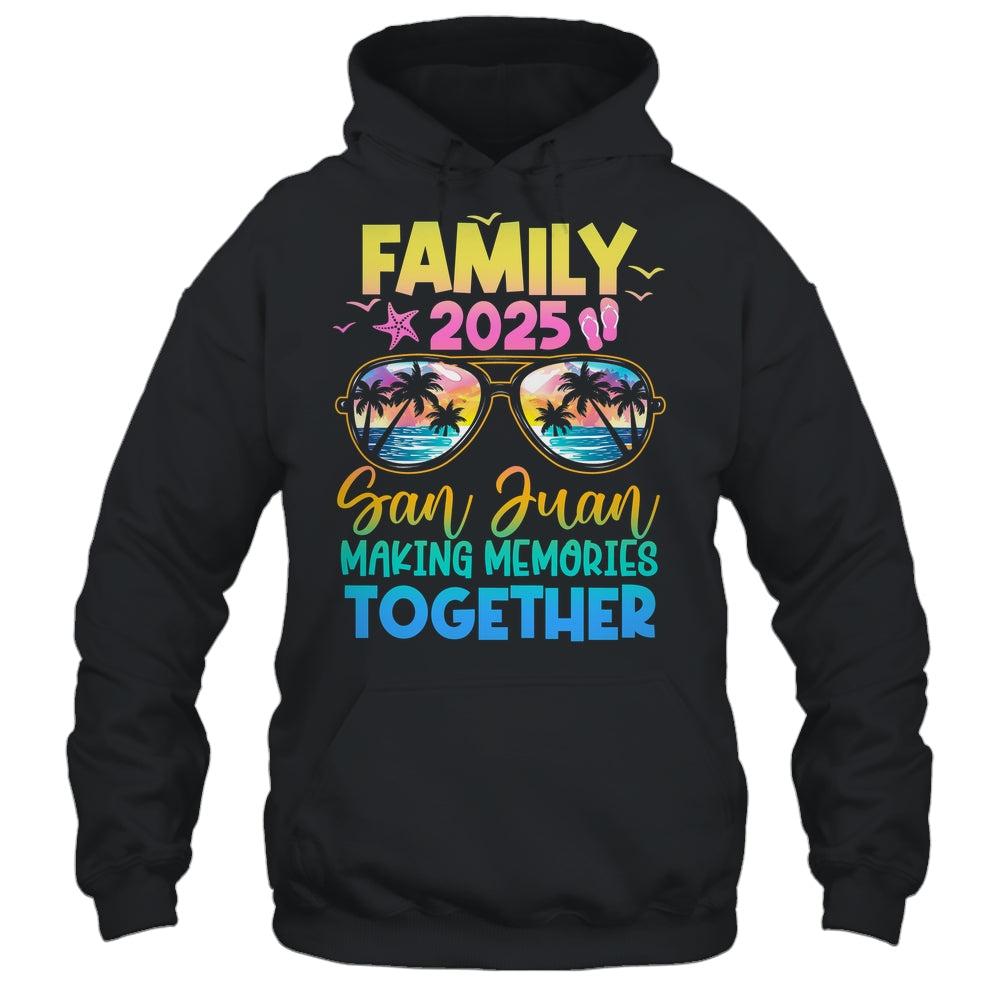 Family Vacation San Juan 2025 Summer Holiday Matching Shirt & Tank Top | teecentury