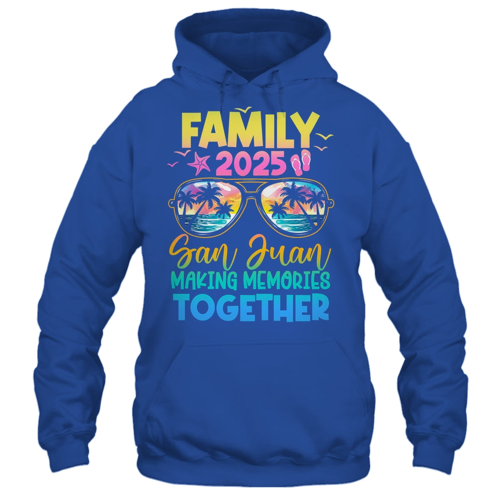 Family Vacation San Juan 2025 Summer Holiday Matching Shirt & Tank Top | teecentury