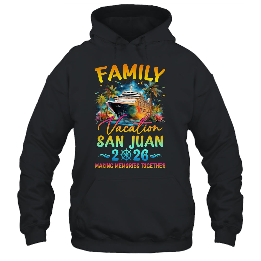 Family Vacation San Juan 2026 Matching Group Summer Shirt & Tank Top | teecentury