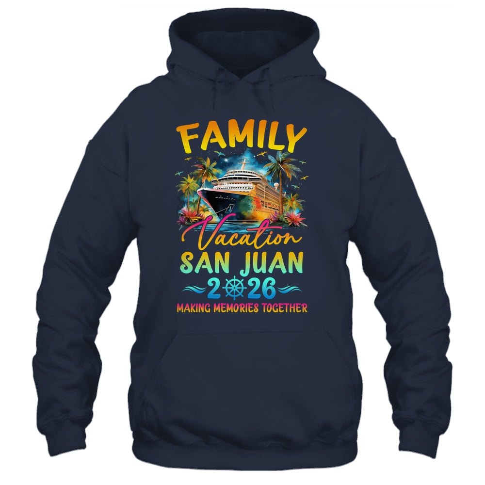 Family Vacation San Juan 2026 Matching Group Summer Shirt & Tank Top | teecentury