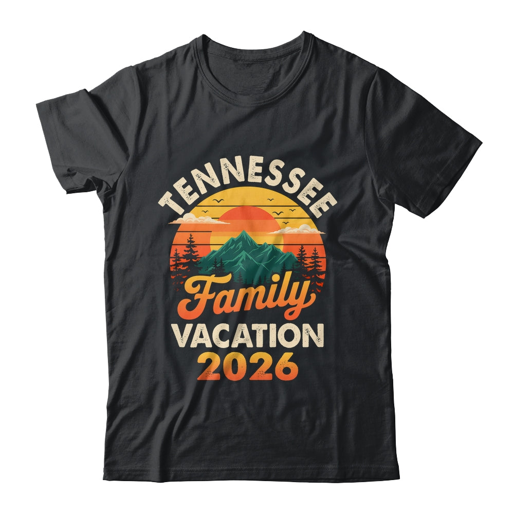 Family Vacation Tennessee 2026 Matching Memories Trip Shirt & Tank Top | teecentury