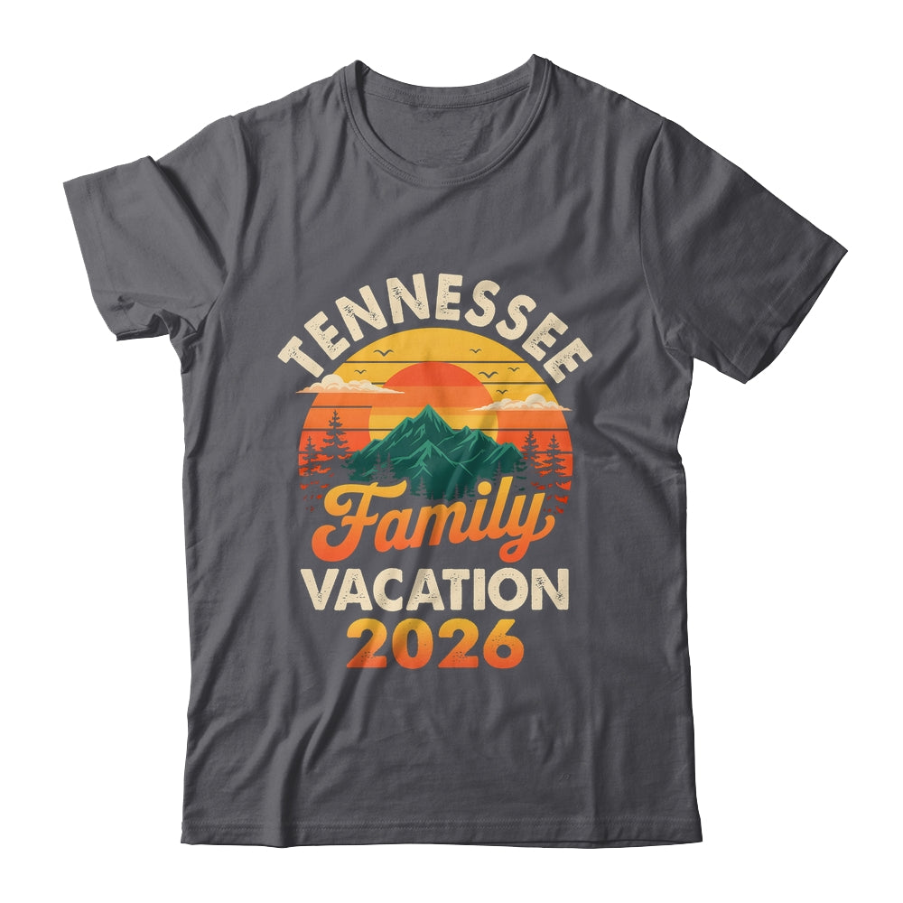 Family Vacation Tennessee 2026 Matching Memories Trip Shirt & Tank Top | teecentury