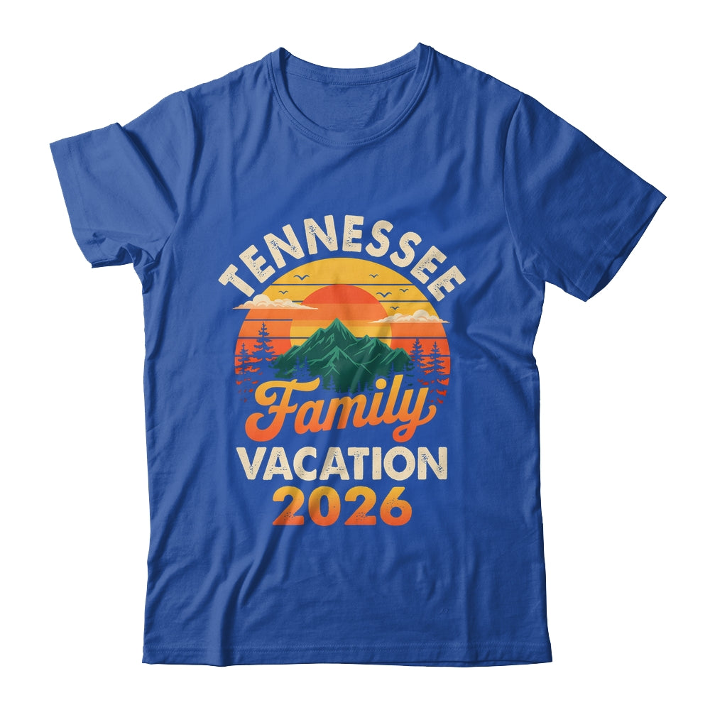 Family Vacation Tennessee 2026 Matching Memories Trip Shirt & Tank Top | teecentury