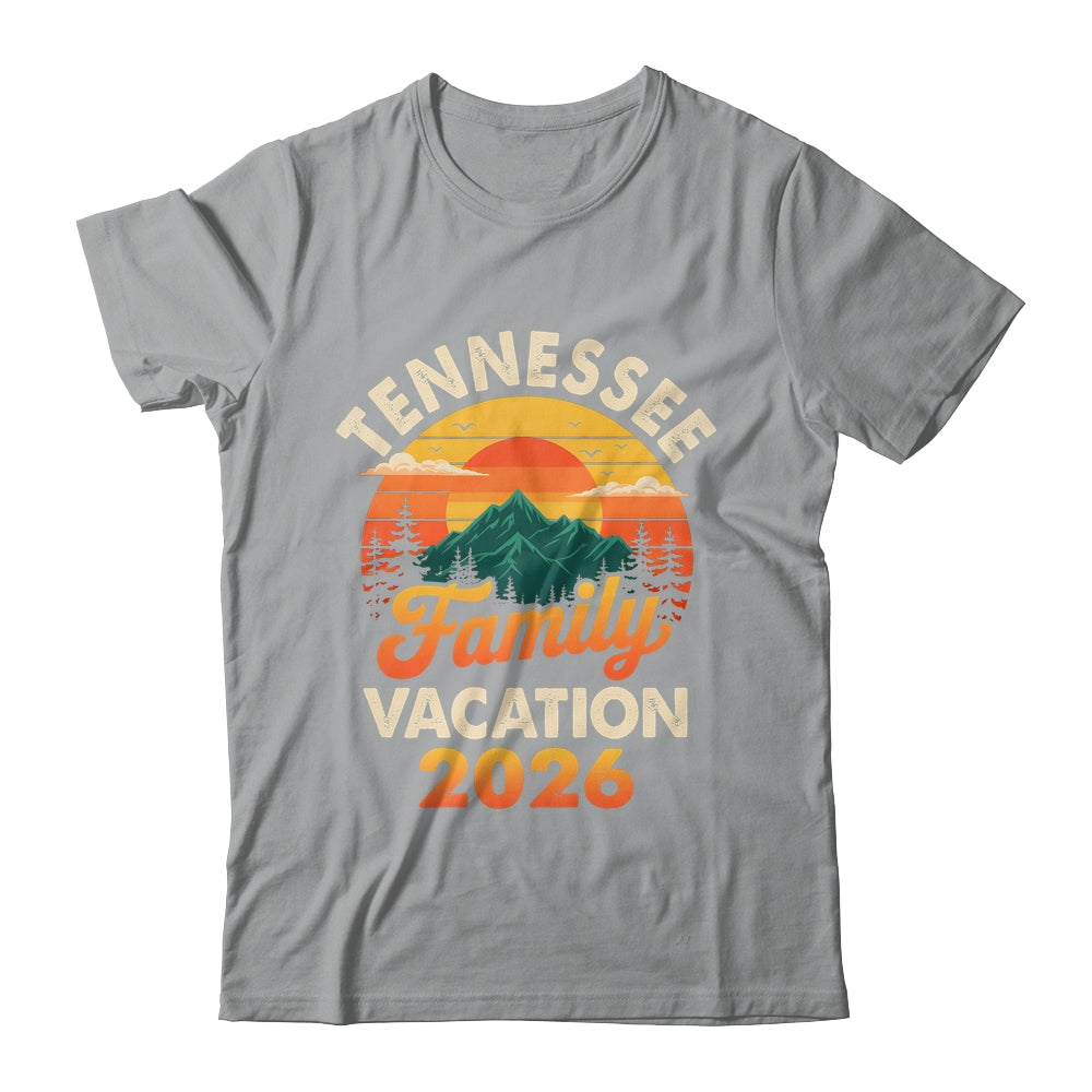 Family Vacation Tennessee 2026 Matching Memories Trip Shirt & Tank Top | teecentury
