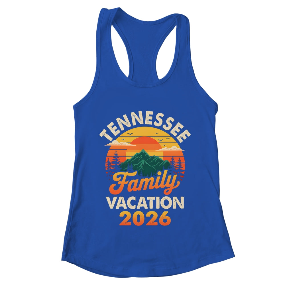 Family Vacation Tennessee 2026 Matching Memories Trip Shirt & Tank Top | teecentury