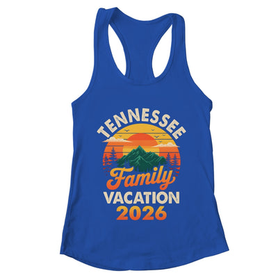 Family Vacation Tennessee 2026 Matching Memories Trip Shirt & Tank Top | teecentury