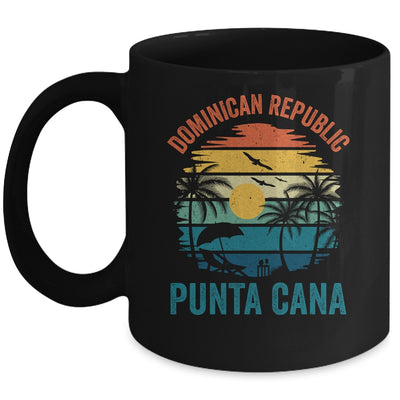 Family Vacation Vintage Dominican Republic Punta Cana Beach Mug | teecentury