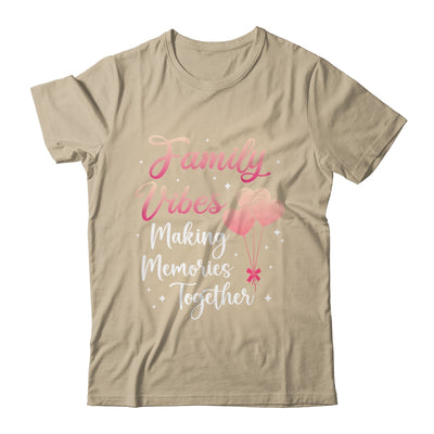 Family Vibes 2024 Making Memories Together Matching Group Shirt & Tank Top | teecentury