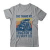 Farm Farming She Thinks My Tractors Sexy Men Funny Farmer Shirt & Hoodie | teecentury