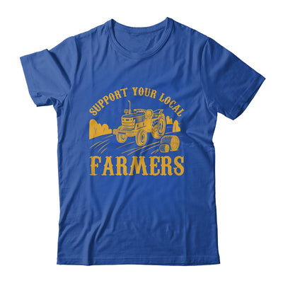 Farm Local Food Farming Idea Support Your Local Farmer Shirt & Hoodie | teecentury