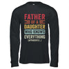 Father Daughter Knows Everything Dad Fathers Day Vintage Shirt & Hoodie | teecentury