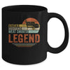 Father Husband Meat Smoker Legend Grilling Dad Meat Smoking Mug | teecentury