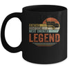 Father Husband Meat Smoker Legend Grilling Dad Meat Smoking Mug | teecentury