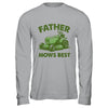 Father Mows Best Lawn Care Dad Mowing Gardener Fathers Day Shirt & Hoodie | teecentury