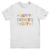 Fathers Day For Kids Boys Girls Happy Fathers Day Youth Shirt | teecentury