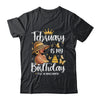 February Is My Birthday African American Woman Birthday Queen Shirt & Tank Top | teecentury