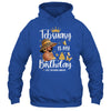 February Is My Birthday African American Woman Birthday Queen Shirt & Tank Top | teecentury