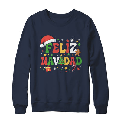Feliz Navidad Cute Spanish Mexican Christmas Matching Family Shirt & Sweatshirt | teecentury