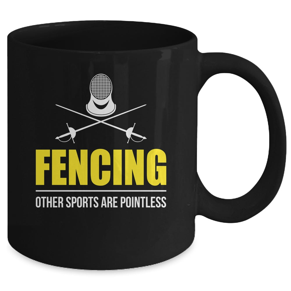 Fencing Funny Sports Design For Men Women Girls Boys Fencer Mug | teecentury