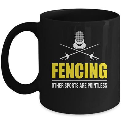 Fencing Funny Sports Design For Men Women Girls Boys Fencer Mug | teecentury