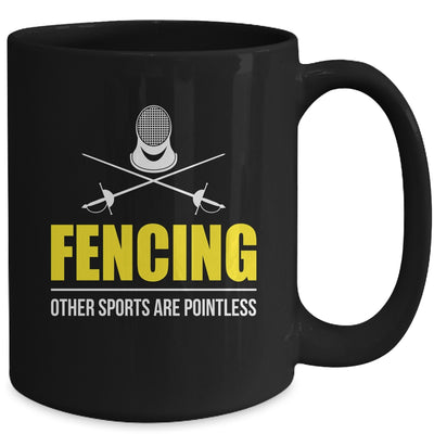 Fencing Funny Sports Design For Men Women Girls Boys Fencer Mug | teecentury