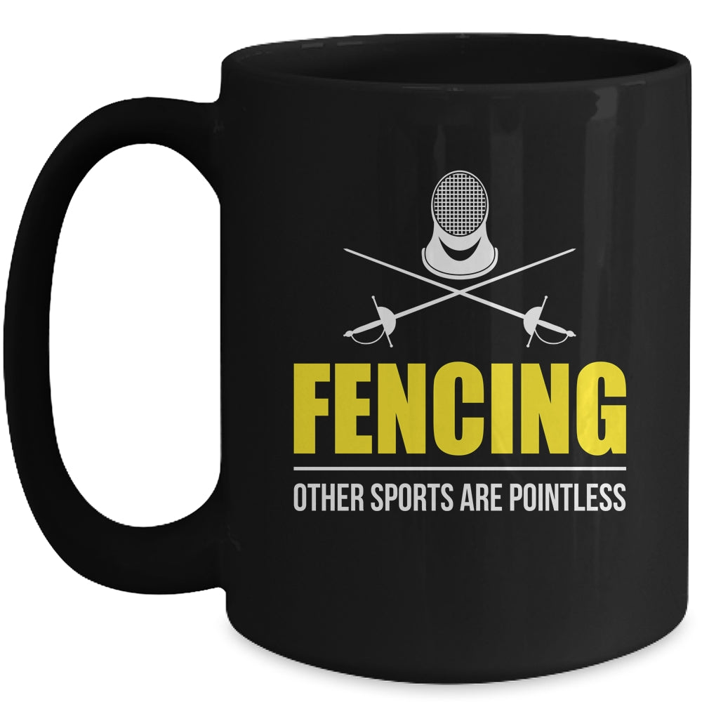 Fencing Funny Sports Design For Men Women Girls Boys Fencer Mug | teecentury
